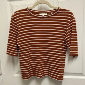 Vince Clay Striped Top